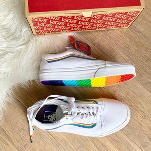 rainbow old skool vans